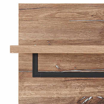 Predsieňový panel LINEA dub umbra/sivá 2