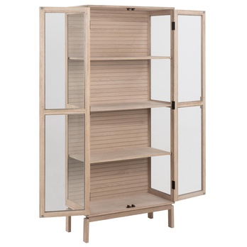 Vitrína LINLEY bielený dub 5