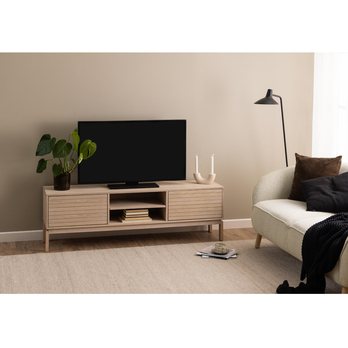 TV komoda LINLEY bielený dub 1