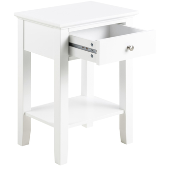 Nočný stolík LINNEA 2 biela 2