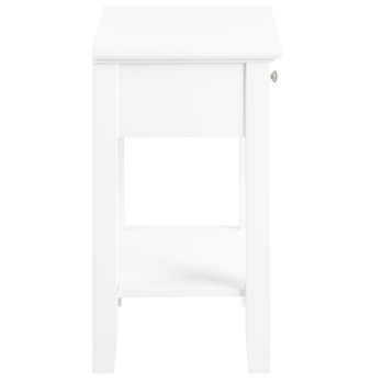 Nočný stolík LINNEA 2 biela 3