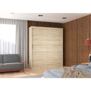 Šatníková skriňa LINTON dub sonoma 1