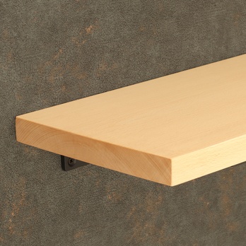 Nástenná polica LISAL buk, šírka 50 cm 3
