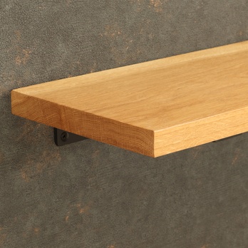 Nástenná polica LISAL dub, šírka 50 cm 3