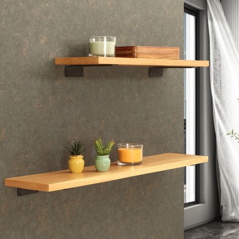 Nástenná polica LISAL dub, šírka 100 cm 1