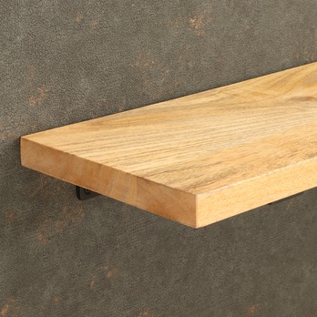 Nástenná polica LISAL mango, šírka 100 cm 3