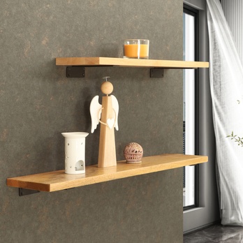 Nástenná polica LISAL mango, šírka 125 cm 1