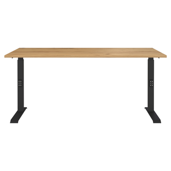 Pracovný stôl  LISSABON 2 čierna/dub navarra, šírka 160 cm 2