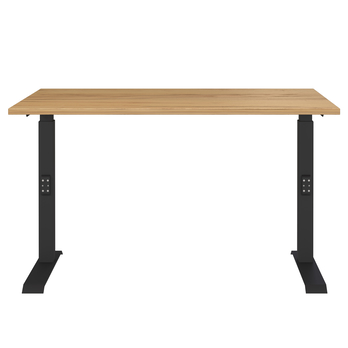 Pracovný stôl  LISSABON 2 čierna/dub navarra, šírka 120 cm 4