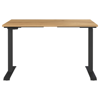 Pracovný stôl LISSABON čierna/dub navarra, šírka 120 cm 1