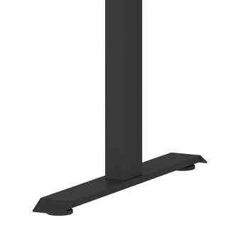 Pracovný stôl LISSABON čierna/dub navarra, šírka 120 cm 3