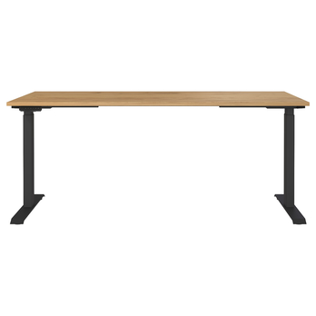 Pracovný stôl LISSABON čierna/dub navarra, šírka 180 cm 1