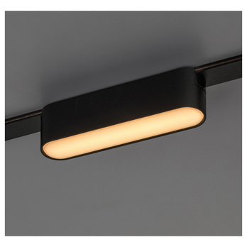 Stropné svietidlo pre koľajnicový systém LITRACK LINE 70100 čierna, LED, 6 W, teplá biela 1