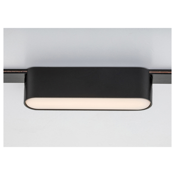 Stropné svietidlo pre koľajnicový systém LITRACK LINE 70100 čierna, LED, 6 W, teplá biela 3