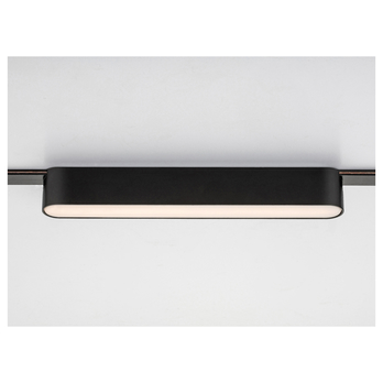 Stropné svietidlo pre koľajnicový systém LITRACK LINE 70101 čierna, LED, 12 W, teplá biela 3