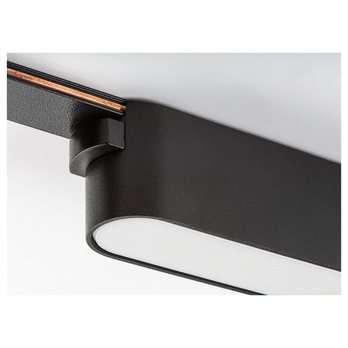 Stropné svietidlo pre koľajnicový systém LITRACK LINE 70101 čierna, LED, 12 W, teplá biela 5