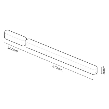 Napájací zdroj pre koľajnicový systém LITRACK LINE 70205 čierna, 180W 2