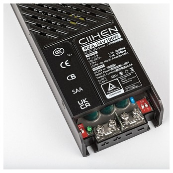 Zapustený zdroj pre koľajnicový systém LITRACK LINE 70206 čierna, 100 W 2