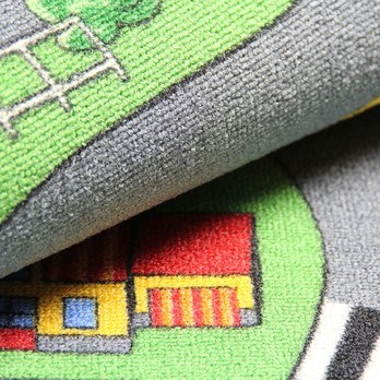 Detský koberec LITTLE VILLAGE viacfarebná, 100x165 cm 2