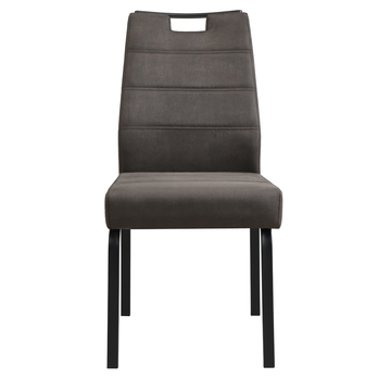 Jedálenská stolička LIVADIA I vintage antracitová 1