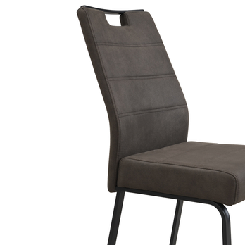 Jedálenská stolička LIVADIA I vintage antracitová 7