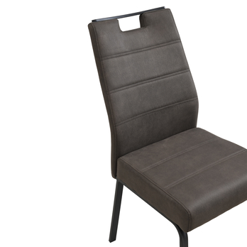 Jedálenská stolička LIVADIA I vintage antracitová 8