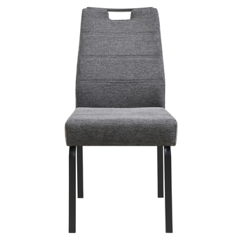 Jedálenská stolička LIVADIA II antracitová 1