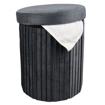 Taburet LIVIA sivá 1