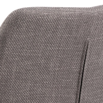 Jedálenská stolička LIZZY sivohnedá/čierna 8