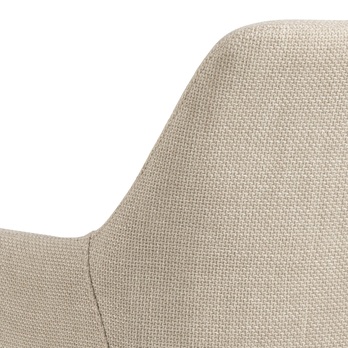 Jedálenská stolička LIZZY béžová/čierna 8