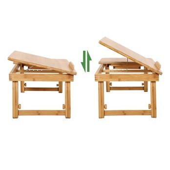 Stolík na laptop LLD01N bambus 2