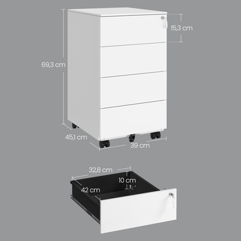 Kontajner LOCK biela 4