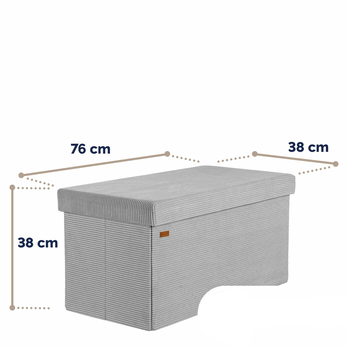 Taburet  LOCO 1 sivá 4