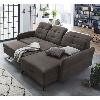 Sedacia súprava LOFT tmavohnedá 2