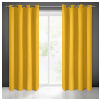 Záves LOGAN horčicová 2