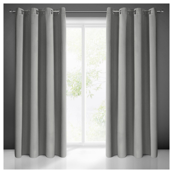 Záves LOGAN strieborná 2