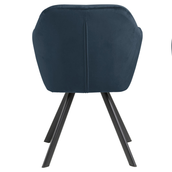 Jedálenská stolička LOLA tmavomodrá 3