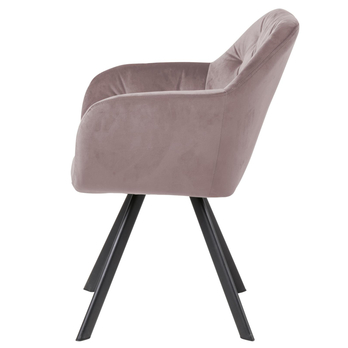 Jedálenská stolička LOLA staroružová 3