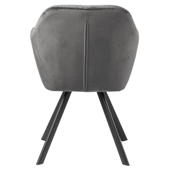 Jedálenská stolička LOLA tmavosivá 4