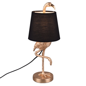 Stolná lampa LOLA zlatá/čierna 1