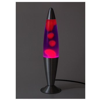 Stolná lampa LOLLIPOP 3 fialová/strieborná 1