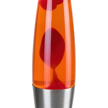 Stolná lampa LOLLIPOP 3 oranžová/strieborná 2