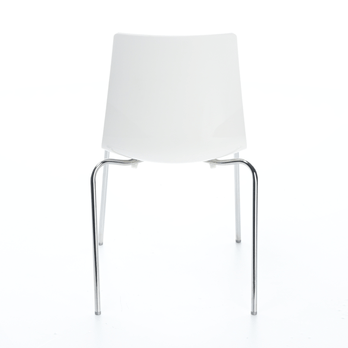 Jedálenská stolička LOLLIPOP biela 2