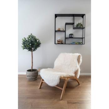 Koberec LOMBSKAN biela, 60x180 cm 2