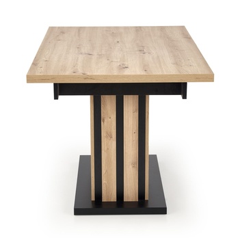 Jedálenský stôl LOMILLU 160 dub artisan/čierna 6
