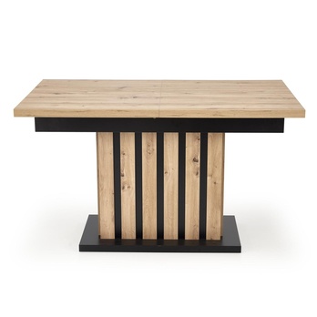 Jedálenský stôl LOMILLU dub artisan/čierna 4