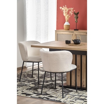 Jedálenský stôl LOMILLU dub artisan/čierna 11