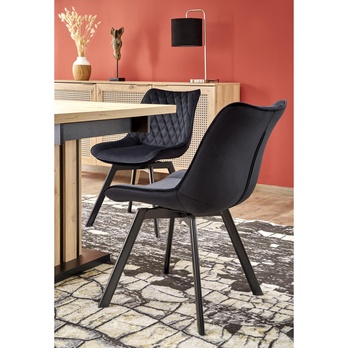 Jedálenský stôl LOMILLU dub artisan/čierna 13