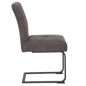 Jedálenský set LONE dub artisan/antracitová 6