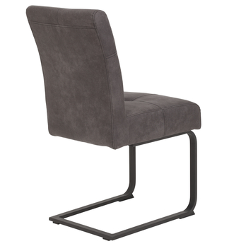 Jedálenský set LONE dub artisan/antracitová 7